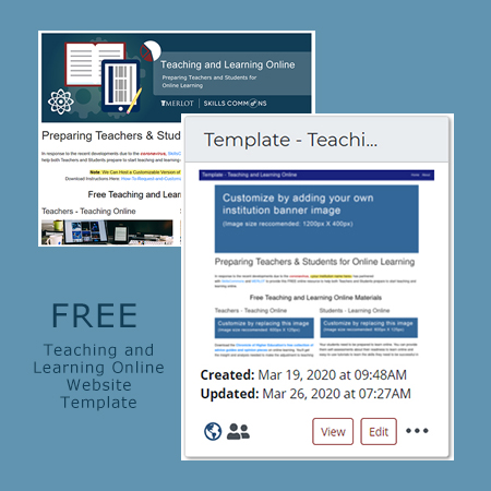 Get a free website template