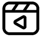 An icon representing a video.

