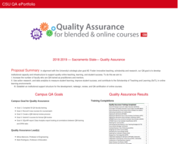 CSU QA ePortfolio