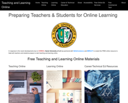 Teaching and Learning Online