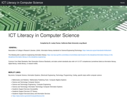ICT Literacy in Computer Science