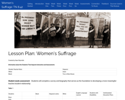 Women's Suffrage: TN 8.42