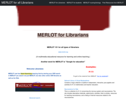 MERLOT for all Librarians
