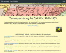 Tennessee in the Civil War