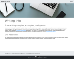 writing-info