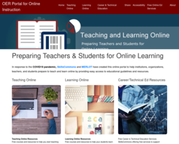 OER Portal for Online Instruction