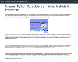 data science course in hyderabad