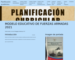Planificación académica