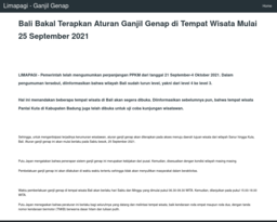 Limapagi - Ganjil Genap