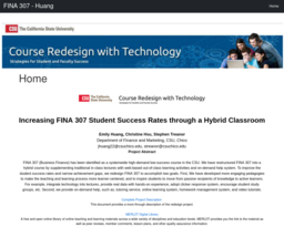 FINA 307 - Huang