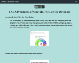 Library Database Story