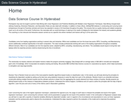 Data Science Course In Hyderabad