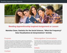 Reading Apprenticeship Activity