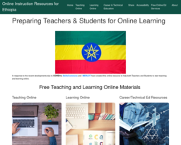 Online Instruction Resources for Ethiopia
