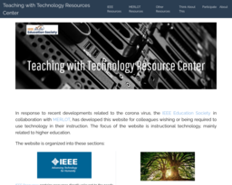 Teaching with Technology Resources Center