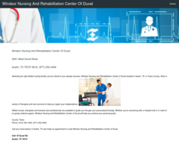 Windsor Nursing And Rehabilitation Center Of Duval