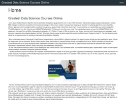 Greatest Data Science Courses Online