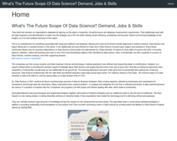 What's The Future Scope Of Data Science? Demand, Jobs & Skills