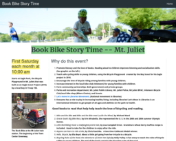 Book Bike Story Time
