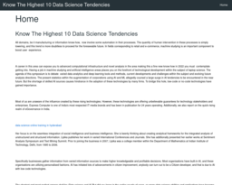 Know The Highest 10 Data Science Tendencies