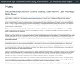 Indians Have High Skills In Machine Studying, Math However Lack Knowledge Skills: Report