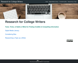 Research for College Writers