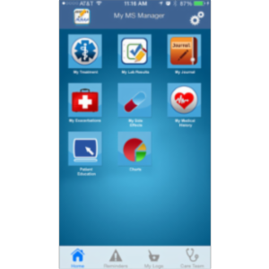 MSAA -- Multiple Sclerosis Self-Care Manager App for iOS icon