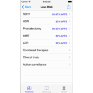 Prostate Cancer Treatment App for iOS icon