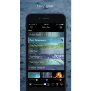 Rain, Rain Sleep Sounds App for iOS icon