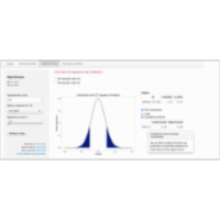 [Shiny App] t-test with diagnostics icon