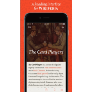 Viki - a Nice Reader for Wikipedia App for iOS
