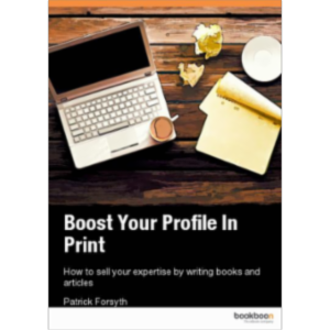 Boost Your Profile In Print - How to sell your expertise by writing books and articles icon