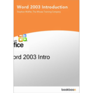 Word 2003 Introduction