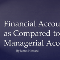Financial Accounting as compared to Managerial Accounting