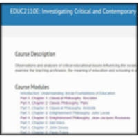 OpenEDUC: Investigating Critical and Contemporary Issues in Education icon