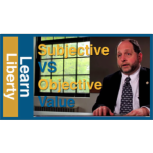 Subjective vs. Objective Value: The Economist and the Philosopher icon