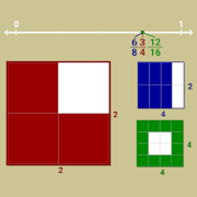 Equivalent Fractions - Android Apps on Google Play icon