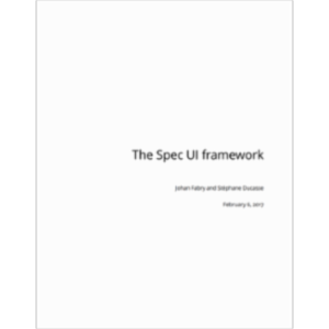 The Spec UI framework icon