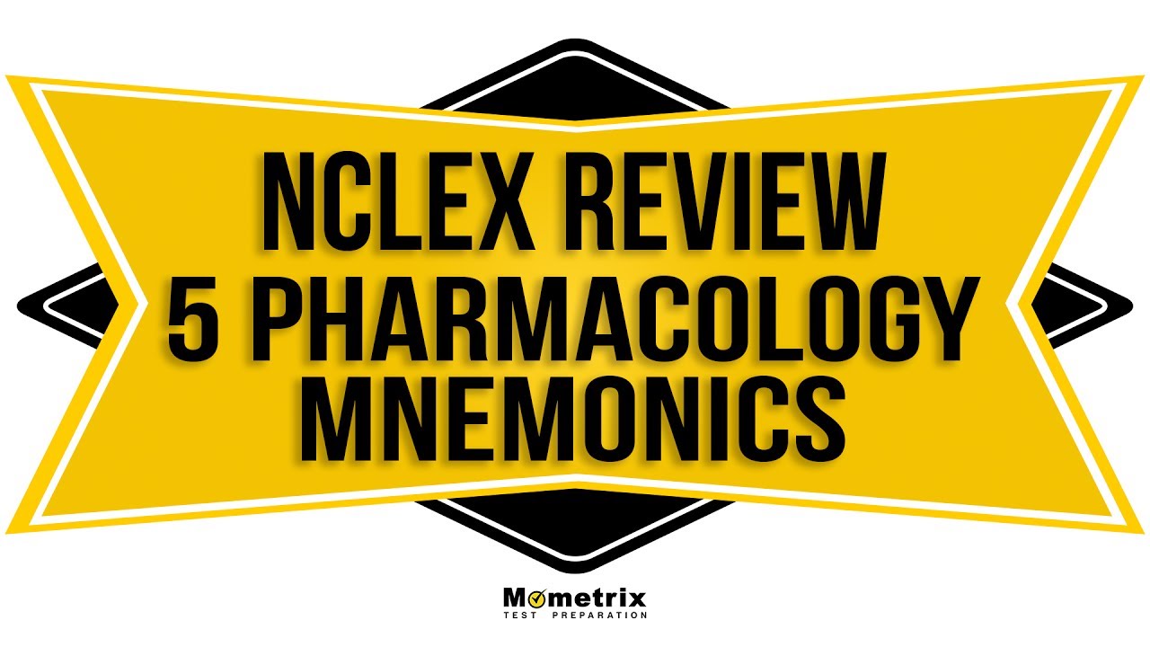 Top 5 NCLEX Pharmacology Review Mnemonics | NCLEX Review 2018 icon