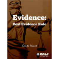Evidence: Best Evidence Rule icon