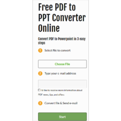 PDF to PPT Converter - Convert PDF to PowerPoint Online icon