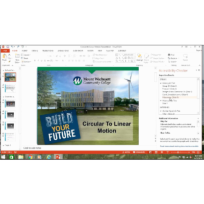 Accessibility Checker in PowerPoint