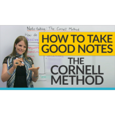 How to study efficiently: The Cornell Notes Method icon