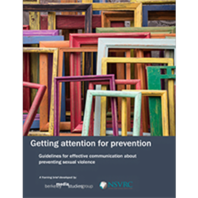 Getting attention for prevention icon