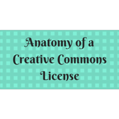 The Anatomy of a Creative Commons License icon