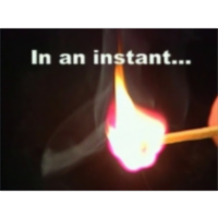 In an Instant --  Preventing Fire Burn Injuries icon