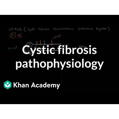 Cystic fibrosis pathophysiology icon