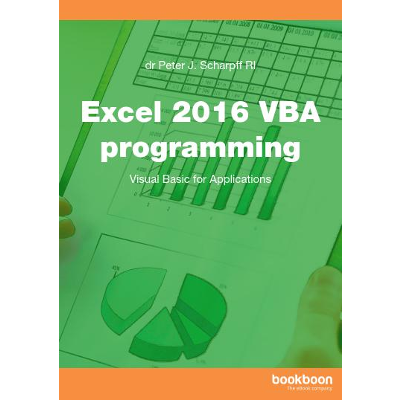 Excel 2016 VBA programming icon