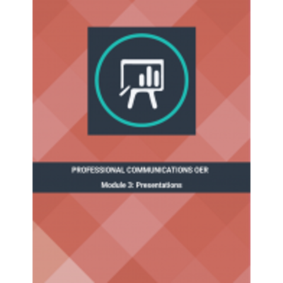 Professional Communications OER - Module 3: Presentations icon