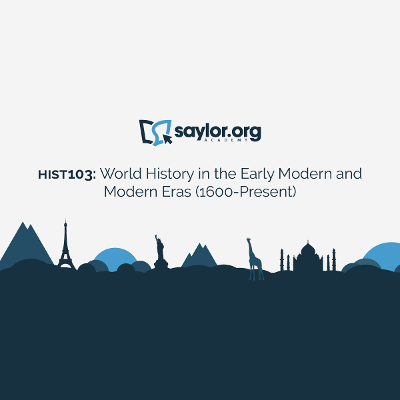 HIST103: World History in the Early Modern and Modern Eras (1600-Present) | Saylor Academy icon